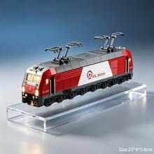 1 pieza Modelo de tren de simulación de escena, hecho de aleación, con sonido y luz simulados, pantógrafo elevable, deslizamiento inercial, adecuado para juguetes infantiles/simulación de escena de tren/construcción DIY/regalos de cumpleaños/colección de entusiastas de trenes - Multicolor - Ver 8