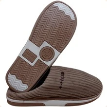 Women's Slipper/Bedroom Slipper With TPR Rubber Sole REF.: PTF06-149 - 摩卡棕 - 查看 5