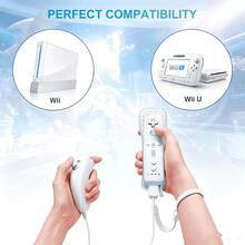 Controller For /U Game Console, With Protective Case And Wrist Strap, Battery Not Included, White, Excellent /U Game Accessory Gift - View 5
