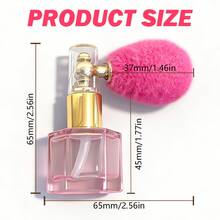 1pc Pink Glass Portable Refillable Spray Bottle, Cute Soft Tone Small Low-Key Compact Practical, Completely Leak-Proof Refillable, Fine Mist Spray For Bag, Multi-Purpose Travel Essential, Beautiful And Cute Gift For Holidays And Parties - Multicolor - View 8