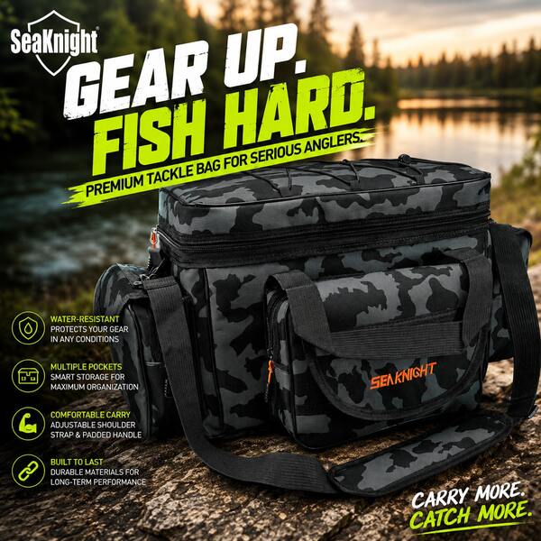 SeaKnight Fishing Bag SK003 Single Shoulder Sea Fishing Tackle Bags 50CM*28CM*27CM