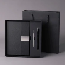 Ensemble de cahiers personnalisables - Gravure personnalisée disponible | 6 options de couleurs élégantes | Idéal pour la tenue de journal, la planification et les notes quotidiennes | Cadeau parfait pour les étudiants, les professionnels et les amateurs de papeterie, fournitures scolaires pour la rentrée - Livre à gros boutons métalliques - Voir 19