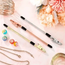 1PC/2PCS/3PCS Multicolor Bracelet Helper Tool, Bracelet Fastening Aid With Alligator Clips, Jewelry Accessory Tool For Wearing Bracelets And Necklaces - Multicolor - View 7