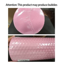 1 pieza Rodillo de masaje de tejido profundo para ejercicio de músculos de espalda y pierna - Usa el rodillo de espuma EVA para aliviar el dolor y mejorar la flexibilidad - Multicolor - Ver 9