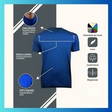 Camiseta Masculina BRASIL DE TODAS AS COPAS Sport Futebol Camisa das Conquistas em Algodão Uso Diário - Branco - Visão 4