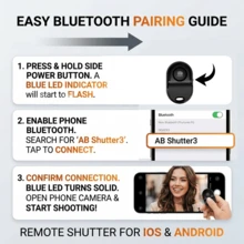 Magnetic Vlog Selfie Monitor Screen Compatible With Iphone 7-17, 1080P Wireless Screen Mirroring, 33ft Range With Remote Control, 180° Rotatable, Rechargeable Dual Power Battery/USB, Phone Accessory For Vlog Live Streaming, Content Creator Travel Gift, Black/White Optional, Selfie, Photography, Tripod - Built-in Speakers - View 11