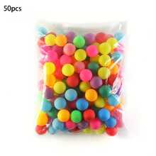 Set de 15 piezas, Set de 10 piezas, Paquete de 20 pelotas de ping pong de 40 mm de alta elasticidad y color aleatorio para entretenimiento y deportes al aire libre - Multicolor - Ver 9