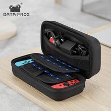 DATA FROG Switch Large Capacity Dual-Capacity Storage Bag, Compatible With Chargers + Handles, Shock-Proof, Water-Resistant, Pressure-Resistant, With Multiple Accessory Storage Space, A Hard-Shell Bag Essential For Travel. - View 1