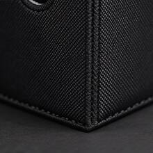 1 Pc Stackable Card Storage Box, Portable Square Card Holder, Vertical Insert Trading Card Organizer, Stackable Design, Durable Plastic, Large Capacity, Dust-Proof, Board Games, Card Collection, Home, Travel - Multicolor - View 3