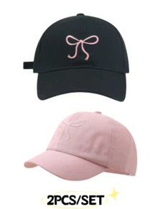 Sombrero de protección solar infantil con lazo, gorra de béisbol para niñas, sombrero de sol elegante para bebé niña, sombrero de sol de verano con parte superior semiabierta - Multicolor - Ver 26