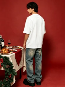 Men T-Shirts - White - View 2