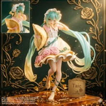 1個 20cm 可愛休閒動漫女孩 PVC 公仔，卡其色開襟衫、白色襯衫、紅色領帶、底座，收藏級桌面裝飾禮物 - 彩色 - 查看 6