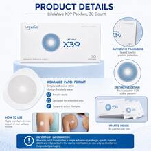 LifeWave X39 Premium Wearable Wellness Patches, 30 Count, Stimulant-Free Support For Daily Activity - 1 - View 7