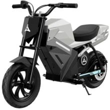 Todimart Mini-ADV 350W Electric Motorcycle For Children, 3-Speed Gears, 12.5-Inch Pneumatic Tires, 21.6V 4Ah Lithium Battery, Range Up To 16 Km, For Children Aged 6 And Up - Black - View 1