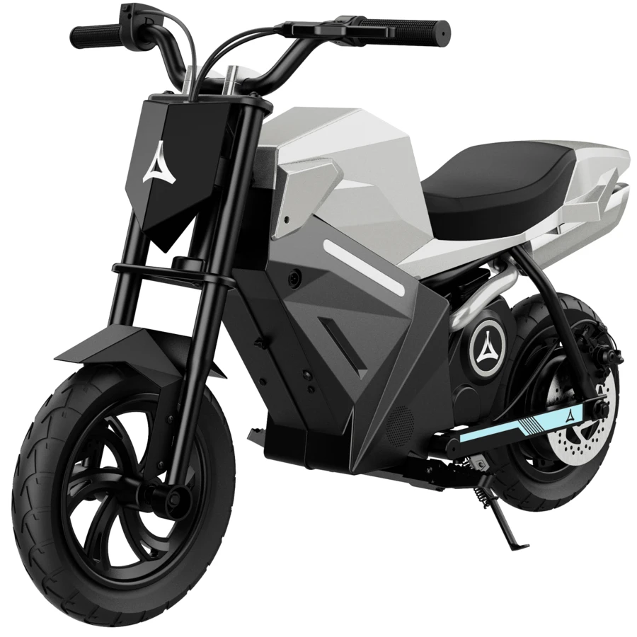 Todimart Mini-ADV 350W Electric Motorcycle For Children, 3-Speed Gears, 12.5-Inch Pneumatic Tires, 21.6V 4Ah Lithium Battery, Range Up To 16 Km, For Children Aged 6 And Up - Black - View 1
