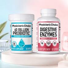60 Billion Probiotic 30 Capsules | 10 Strains, Developed With Doctors, Supports Gut Balance & Digestive Health - Pack of 2 - 查看 11