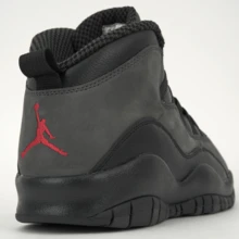 Air Jordan 10 Retro 'Shadow' 2025 Grey Charred-Grey True-Red Black Sneakers Men HJ6779-001 - 彩色 - 查看 8