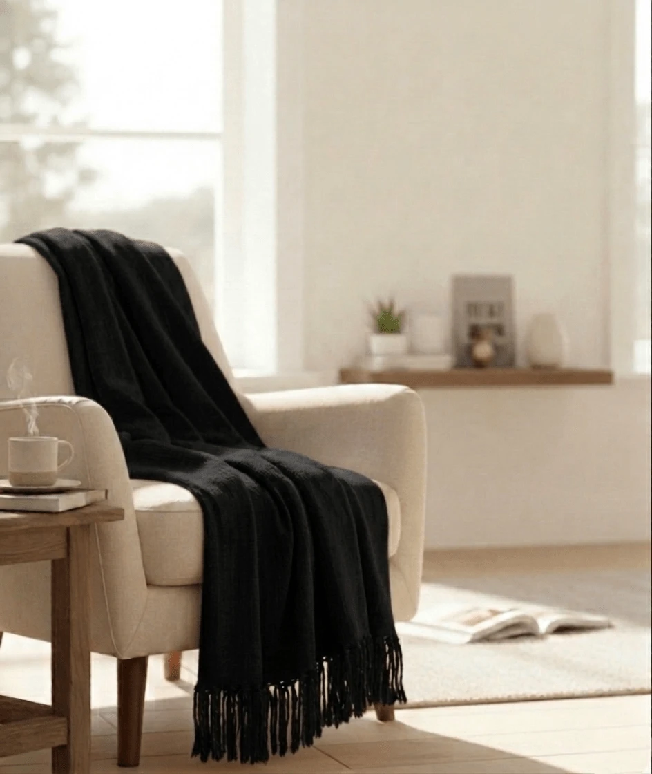 Sofa Covers - Black - View 1