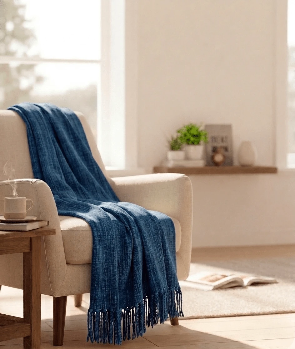 Sofa Covers - Azul Cadete - Ver 1