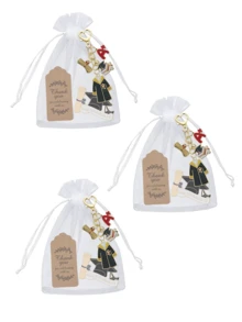 Juego de regalo de llavero para la temporada de graduación 2026, incluye tarjeta de agradecimiento y bolsa con cordón, insignia de sombrero y pergamino, llavero conmemorativo de graduación, llavero de graduación unisex, premio de juego de fiesta de graduación, pequeño regalo de fiesta de regreso a clases, decoración de mesa de fiesta de graduación, llavero de reunión de clase de graduación, pequeño regalo de clase de graduación, regalo para ella/él, regalo esencial de regreso a clases para estudiantes - Multicolor - Ver 17
