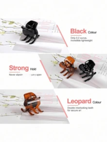 2pcs Women's Small 2.5cm Hair Claw, Perfect For Hairstyles, Bun Decoration, Bangs, Strong Grip, Multi-Functional Clip - Multicolor - View 3