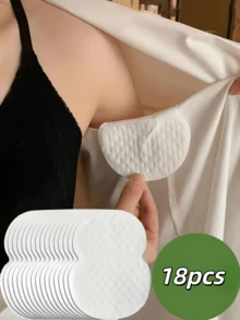 18對一次性腋下吸汗墊，耐用且有效，透氣、隱形、輕量吸汗墊 - 彩色 - 查看 2