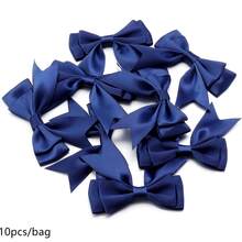 10pcs/Pack Double Layer Polyester Ribbon Bows, Ins Style Hair Accessories, Gift Wrapping Material, Suitable For Wedding Invitations, Wreaths, DIY Crafts, Christmas Decorations, DIY Home Decor, Wedding Parties And Valentine's Day Gift Wrapping - Bow - View 11