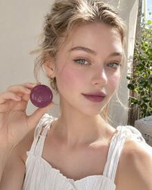 Fwee 1pc 5g Mauve Brown Blurry Pudding Pot, Soft Matte Lip And Cheek Cream Blush For Women Moody Makeup Face Makeup - #MV04 Slayyy - View 3