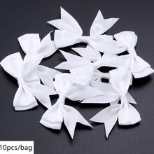 10pcs/Pack Double Layer Polyester Ribbon Bows, Ins Style Hair Accessories, Gift Wrapping Material, Suitable For Wedding Invitations, Wreaths, DIY Crafts, Christmas Decorations, DIY Home Decor, Wedding Parties And Valentine's Day Gift Wrapping - Bow - View 23