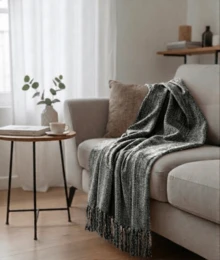 Sofa Covers - Black and White - View 2