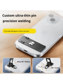 This Phone Stand Is Ultra-Slim, Rotates 360 Degrees, Made Of High-Strength Stainless Steel, Features A Lightweight Design, Provides Stable Support, Can Be Used Both Vertically And Horizontally, And Comes In Various Colors - Multicolor - View 7