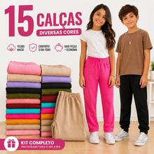 Children's Unisex Fleece Pants Set, Sizes 4 To 8 Years | Thick Winter Pants For Children | Fleece Pants For Girls And Boys - Light Grey - View 5