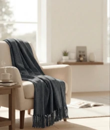 Sofa Covers - Dark Grey - View 1