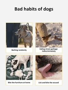 1 件透气防吠狗嘴套，可调节舒适网状笼式嘴套，适合小型犬和大型犬（颜色随机） - 彩色 - 查看 6