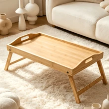 1 Piece Foldable Table, Sturdy And Durable. The Foldable Legs Allow For Easy Storage And Portability. Equipped With Handles And Surrounding Edges For Safety And Spill Prevention. - Multicolor - View 3