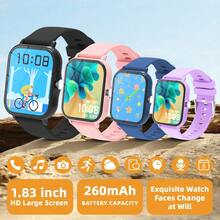 New Full Touch High-Definition Fashion Smart Watch, Supports Wireless Calling Function, Multi-App Notifications, Compatible With Android And IOS Phones - Multicolor - View 5