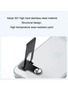 This Phone Stand Is Ultra-Slim, Rotates 360 Degrees, Made Of High-Strength Stainless Steel, Features A Lightweight Design, Provides Stable Support, Can Be Used Both Vertically And Horizontally, And Comes In Various Colors - Multicolor - View 9
