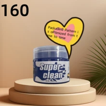 Fragrant Soft Gel Cleaner, Multi-Functional Fluid Cleaning Agent, Car Interior Cleaning Wizard, Advanced Technology Suction Mud, Non-Stick Cleaning Mud, Suitable For Car Interior, Electronic Products And Accessories, Household Hygiene Corners (The Product Cannot Be Reused Multiple Times, Please Choose The Amount According To Your Needs) - Blue - View 14