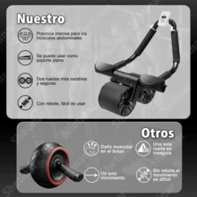 Ab Rollers - Black - View 7