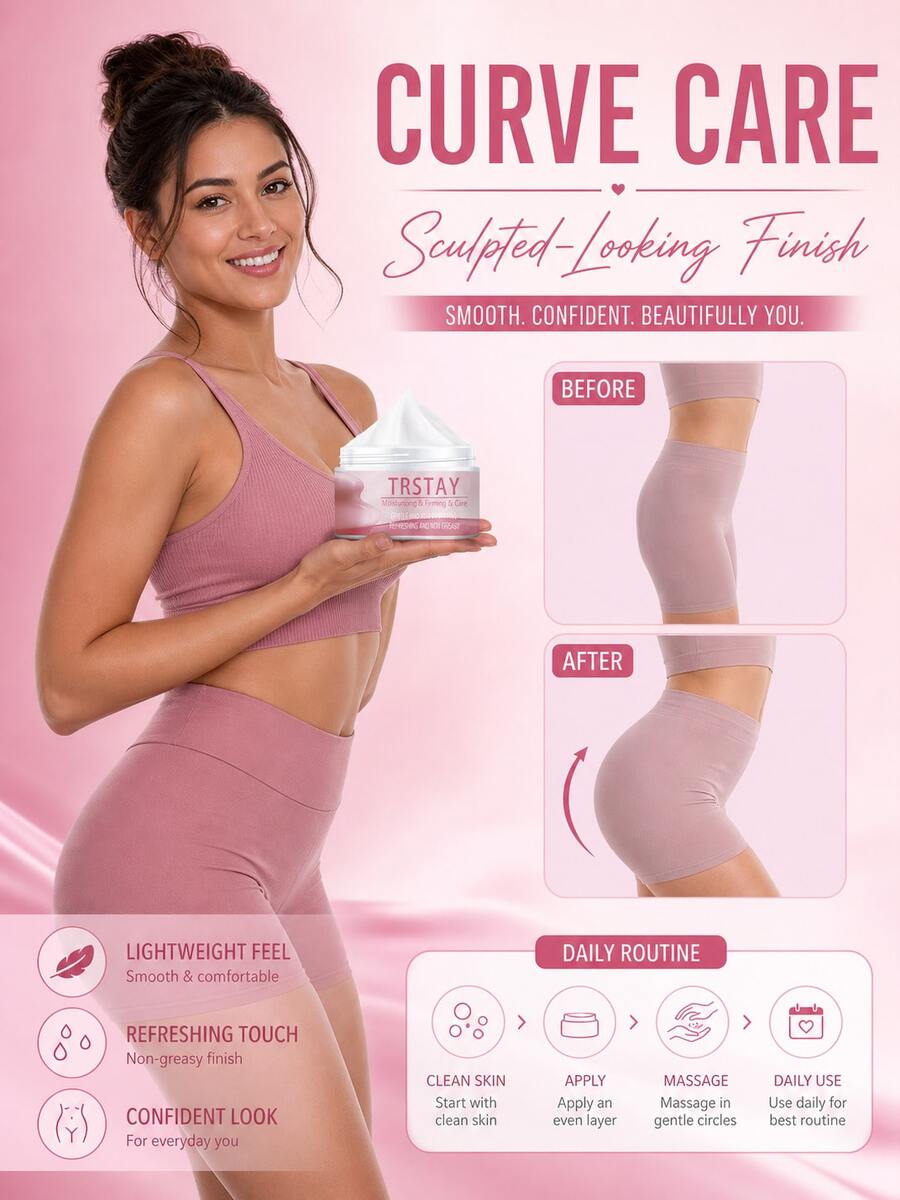 Body Balm Fresh Locking Moisture Texture Gentle Skin Care For Makeup Prep Fitness Shower Routine And Overnight Comfort Beauty Gift With Smooth And Elastic Looking Skin - 彩色 - 查看 1
