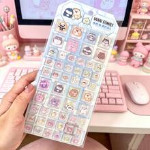 Cute Cartoon 3D Drop Seal Stickers, Colorful Heart Waterdrop DIY Decals For Journal, Phone Case, Notebook, Water Bottle, Kids Handmade Reward Stickers - Multicolor - View 13
