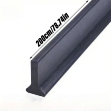 1卷-2m/1m 多功能免鑽孔浴室防水擋水條，無味實心材質，可彎曲柔軟附自黏背膠，廚房檯面可彎曲密封條，洗臉盆浴室乾濕分離隔條，淋浴房擋水條，居家廚房用品，浴室配件 - 彩色 - 查看 15