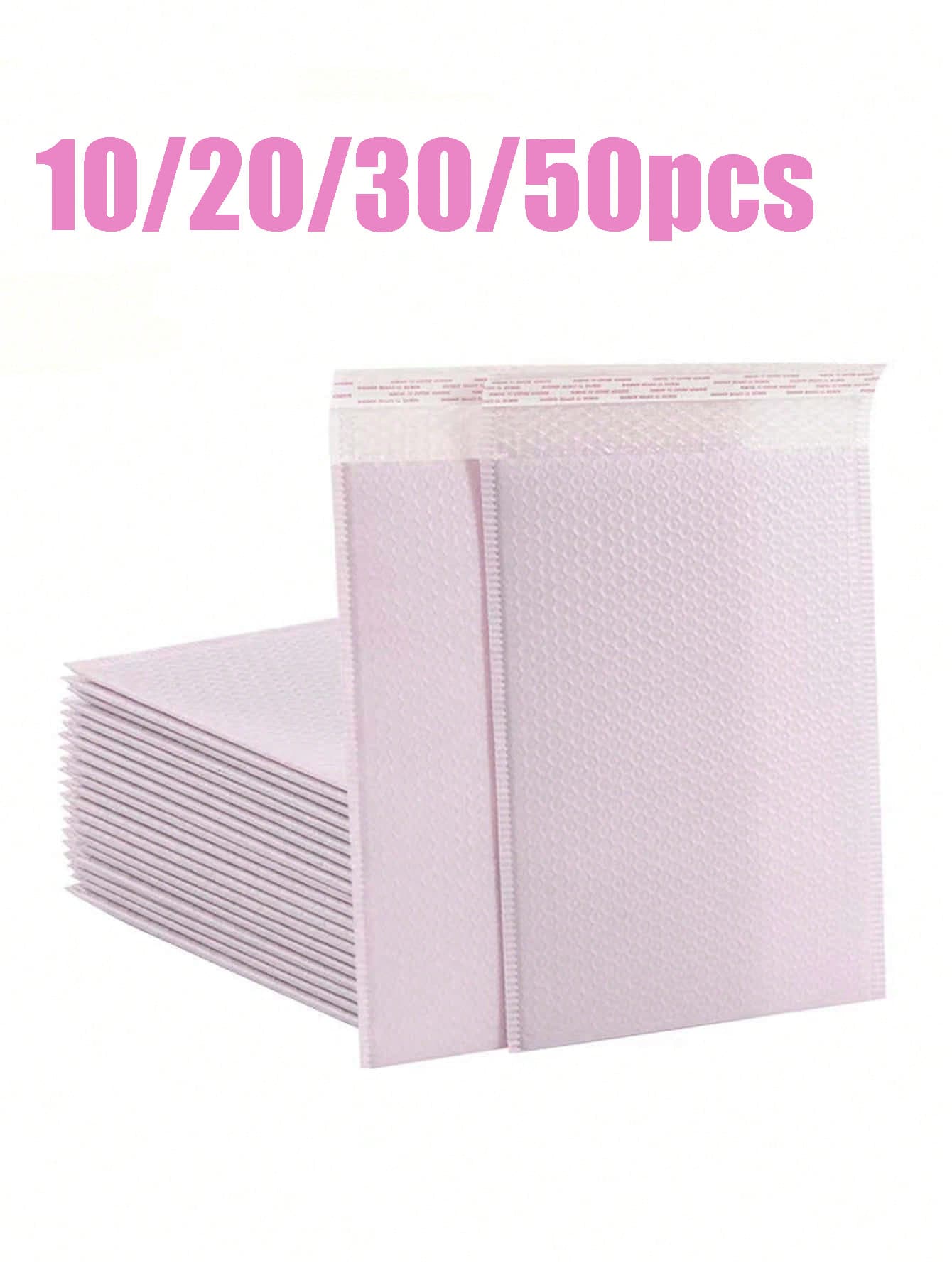 10/20/30/50入 紫色氣泡快遞袋 自黏防震快遞袋 極簡多用途禮品袋 信封 珠寶收納袋 情人節快遞包裝用品 - J-多色 - 查看 1