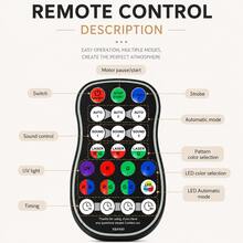 ضوء ليزر بتحكم صوتي USB، عرض ضوئي KTV ب- 6 ثقوب، ضوء مسرح، ضوء أجواء، ضوء إعلاني، مع جهاز تحكم عن بعد، مناسب لديكور الحفلات، الزفاف، هدية عيد الميلاد، عيد الميلاد، عيد الهالوين، الإضاءة التجارية، نادي الكاريوكي - ضوء متعدد الألوان - مشاهدة 12