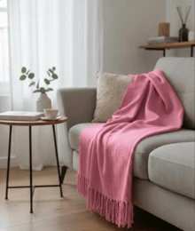 Sofa Covers - Dusty Pink - View 2