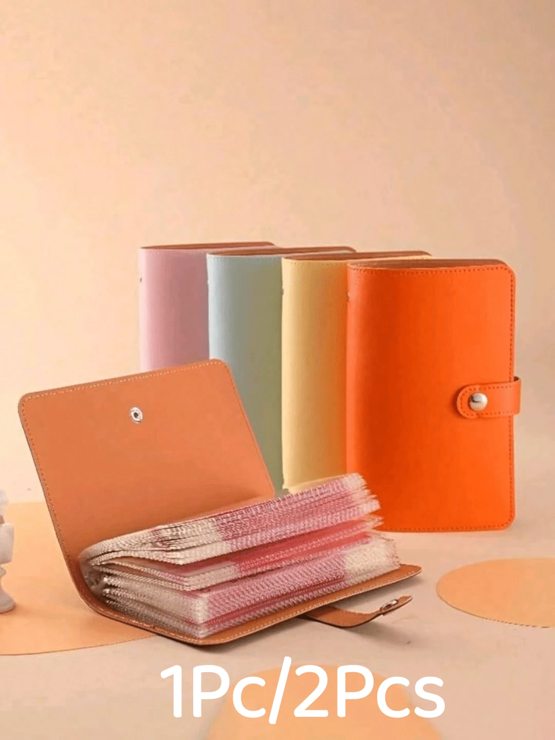 1Pc/2Pcs Envelope Style Budget Challenge Binder, Money Saving Binder, Multi-Functional Loose-Leaf Storage Organizer Bag, Portable, Bohemian Style (50 Pages) - Multicolor - View 1