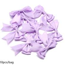 10pcs/Pack Double Layer Polyester Ribbon Bows, Ins Style Hair Accessories, Gift Wrapping Material, Suitable For Wedding Invitations, Wreaths, DIY Crafts, Christmas Decorations, DIY Home Decor, Wedding Parties And Valentine's Day Gift Wrapping - Bow - View 13
