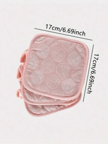 4/2 piezas 17x17cm Esencial para el hogar y la cocina, adecuado para aislamiento térmico de cocina, posavasos, posavasos de mesa de comedor, regalo exquisito - Multicolor - Ver 11