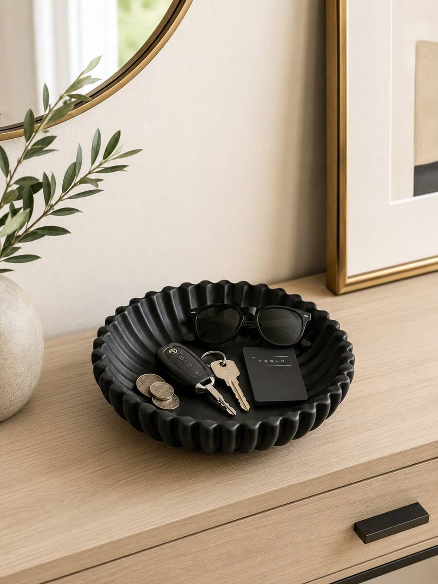 Caja de almacenamiento elegante para joyas, llaves, velas y artículos de uso diario - Multicolor - Ver 1