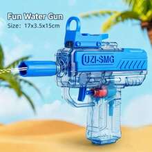 畅销便携式陀螺水枪，双流夏季水上玩具，适合游泳和沙滩玩耍 - 彩色 - 查看 20